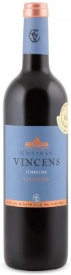 Chateau Vincens Cahors Origine 2016