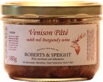 Venison Pate with red Burgundy wine 180g jar