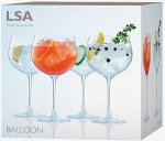 LSA BALLOON Gin Glasses