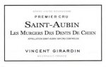 Vincent Girardin Saint Aubin 'Les Murgers Des Dents De Chien' 1er Cru 2017