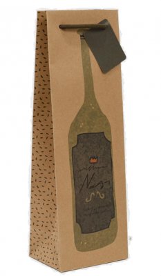 1 Bottle Kraft Pinot Gift Bag