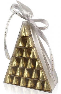 Gianduiotti pyramind from Boella & Sorriso