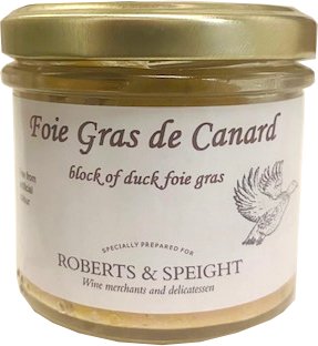 Block Of Duck Foie Gras 90g jar