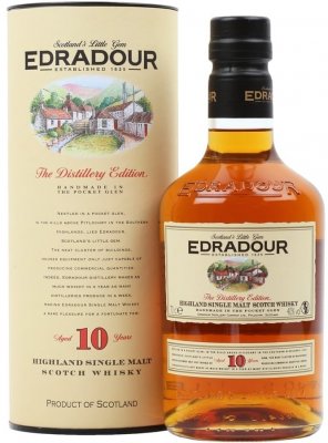 Edradour 10 Year Highland Single Malt Scotch Whisky