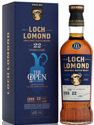 Loch Lomond 150th St Andrews Open Limited Edition 1999 22 Years Old