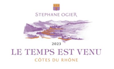 Stephane Ogier Le Temps Est Venu 2023, Cotes du Rhone Blanc