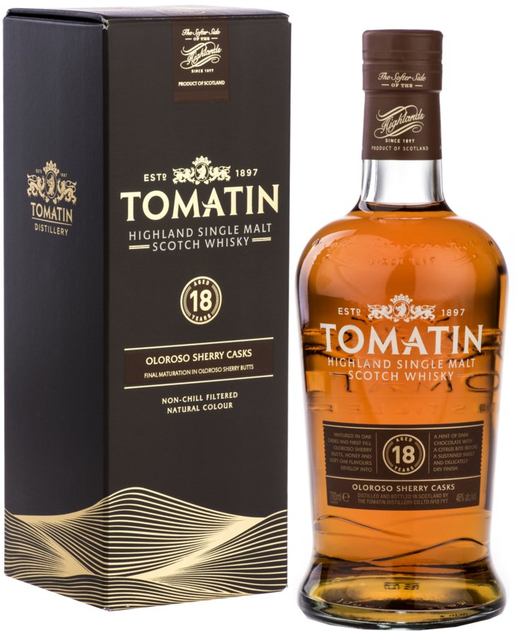 Tomatin 18 Year Highland Single Malt Whisky Roberts  Speight Wine  Merchants  Delicatessen